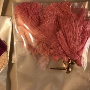 Tasstle earings..one missing from.pic will add bla